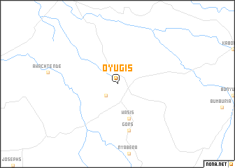 map of Oyugis