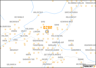 map of Ozār