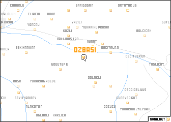 map of Özbaşı