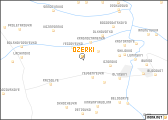 map of Ozerki