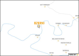 map of Ozerki