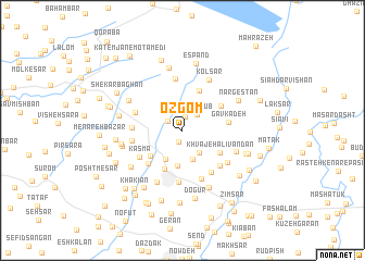 map of Ozgom