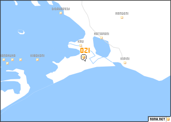 map of Ozi