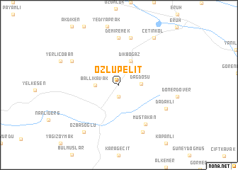 map of Özlüpelit