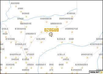 map of Ozoguo