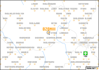 map of Ozom III