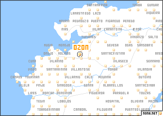 map of Ozón