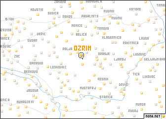map of Ozrim