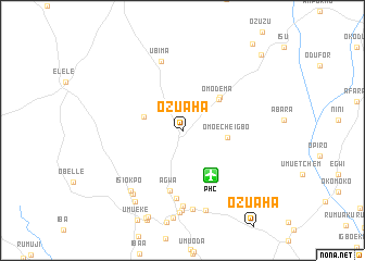 map of Ozuaha