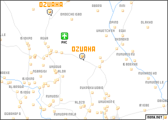 map of Ozuaha