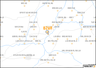map of Ozun