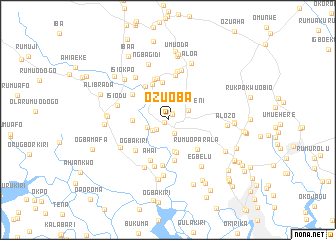 map of Ozuoba