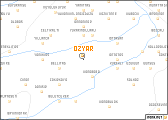 map of Özyar