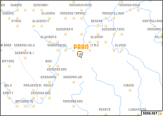 map of Paan
