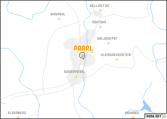 map of Paarl