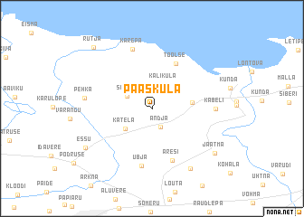 map of Paasküla