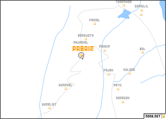 map of Pabair