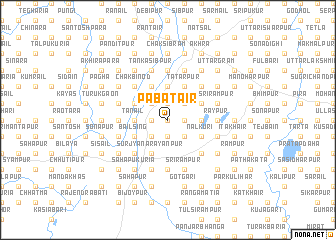 map of Pabātair