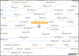 map of Pabebirvis