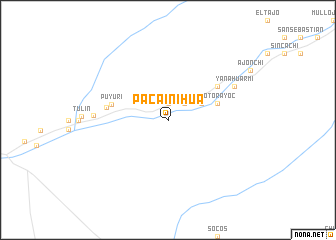 map of Pacainihua