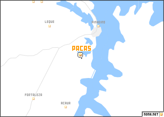 map of Pacas