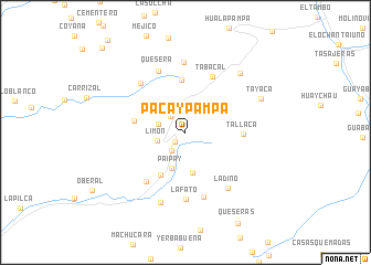 map of Pacaypampa