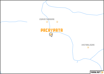 map of Pacaypata