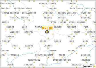 map of Pac Bó