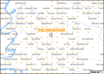 map of Pachākandar