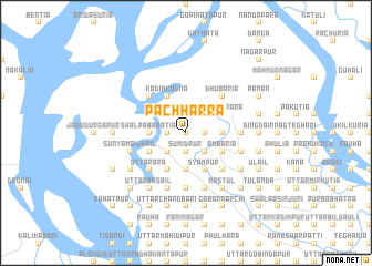 map of Pāchh Ārra