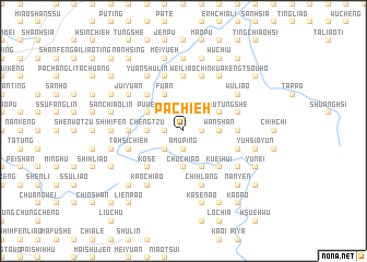 map of Pa-chieh