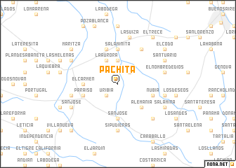 map of Pachita