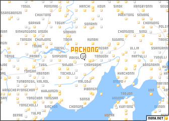 map of P\