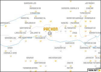 map of Pachón