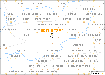 map of Pachuczyn
