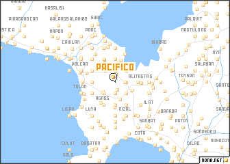 map of Pacifico