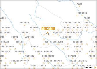 map of Pác Nặm