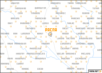 map of Pác Na