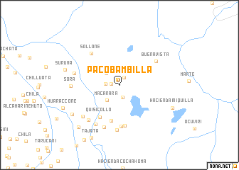 map of Pacobambilla