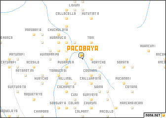 map of Pacobaya