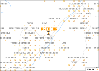 map of Pacocha