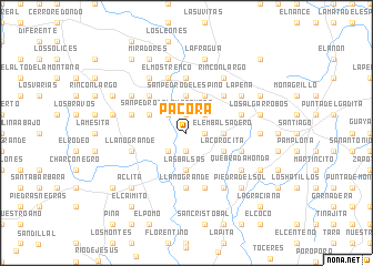 map of Pacora