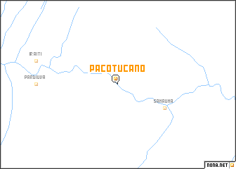 map of Paço Tucano