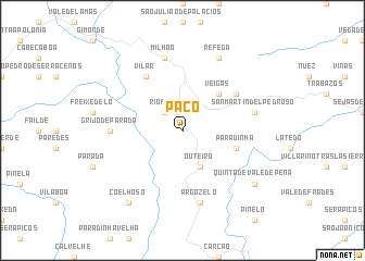 map of Paçô