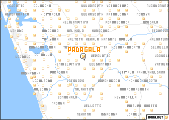map of Padagala