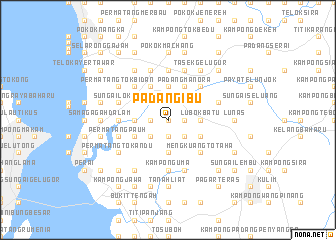 map of Padang Ibu