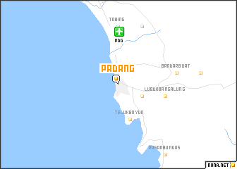 map of Padang