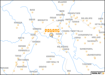 map of Padang
