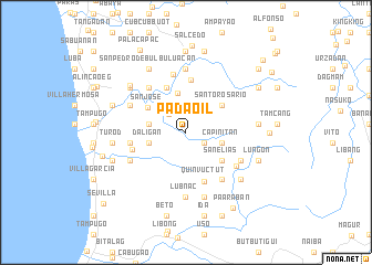 map of Padaoil