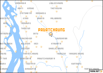 map of Padatchaung